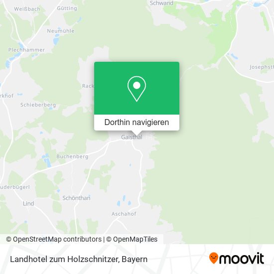 Landhotel zum Holzschnitzer Karte