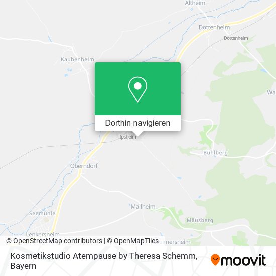 Kosmetikstudio Atempause by Theresa Schemm Karte