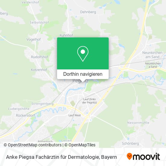 Anke Piegsa Fachärztin für Dermatologie Karte