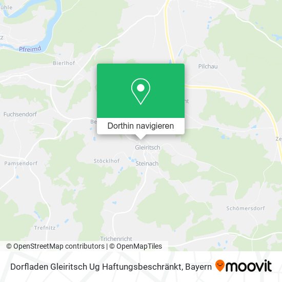 Dorfladen Gleiritsch Ug Haftungsbeschränkt Karte