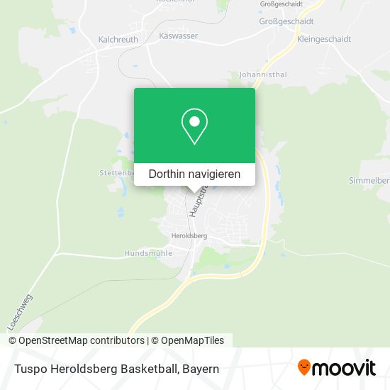 Tuspo Heroldsberg Basketball Karte