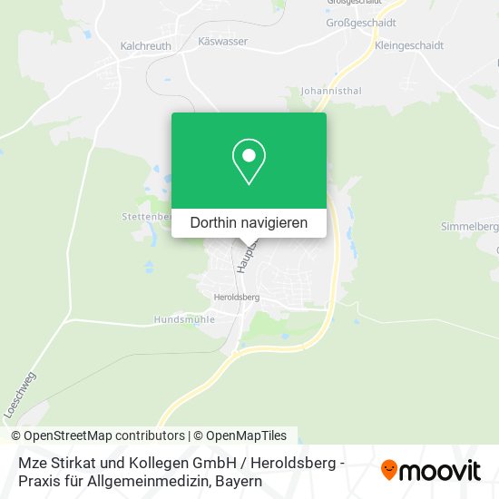 Mze Stirkat und Kollegen GmbH / Heroldsberg - Praxis für Allgemeinmedizin Karte