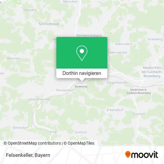 Felsenkeller Karte