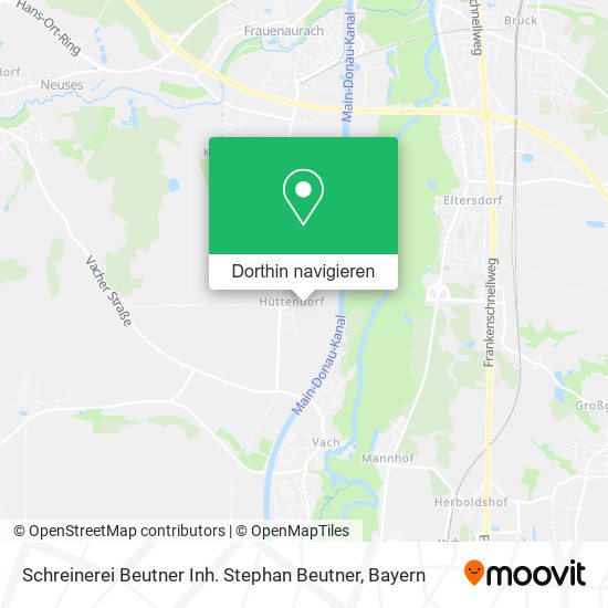 Schreinerei Beutner Inh. Stephan Beutner Karte