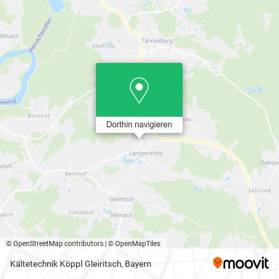 Kältetechnik Köppl Gleiritsch Karte