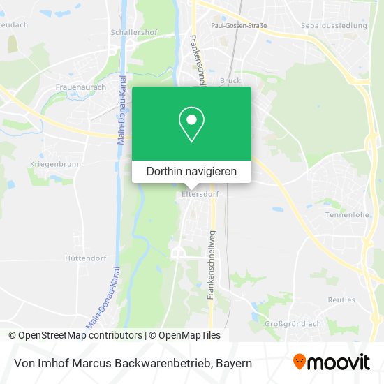 Von Imhof Marcus Backwarenbetrieb Karte