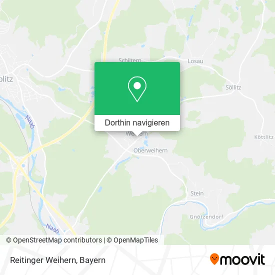 Reitinger Weihern Karte