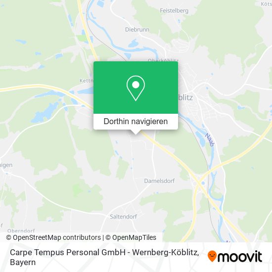 Carpe Tempus Personal GmbH - Wernberg-Köblitz Karte