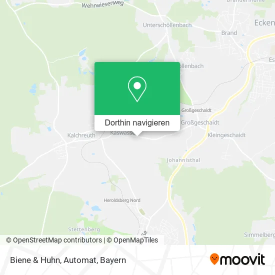 Biene & Huhn, Automat Karte