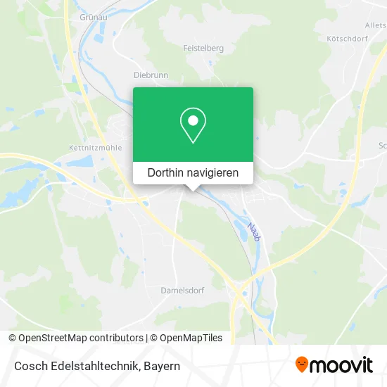 Cosch Edelstahltechnik Karte