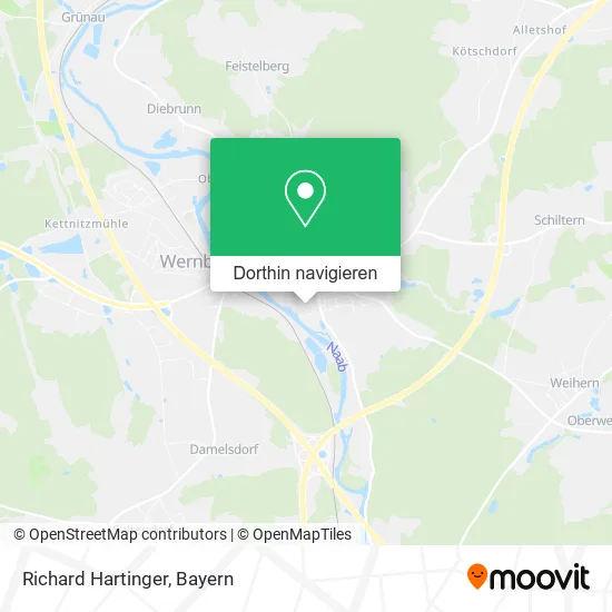 Richard Hartinger Karte