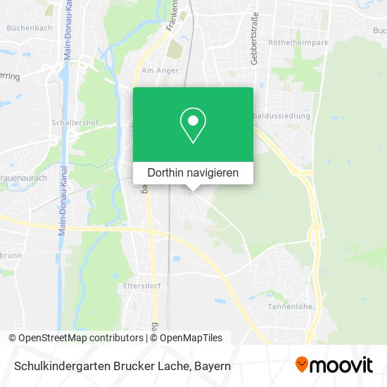 Schulkindergarten Brucker Lache Karte
