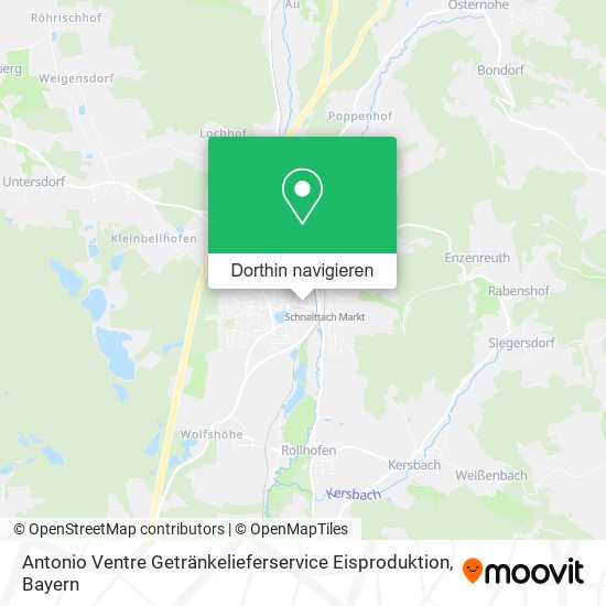 Antonio Ventre Getränkelieferservice Eisproduktion Karte