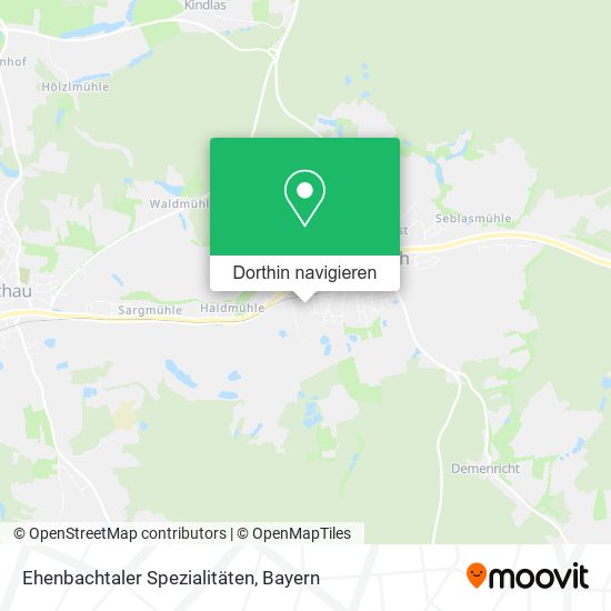 Ehenbachtaler Spezialitäten Karte