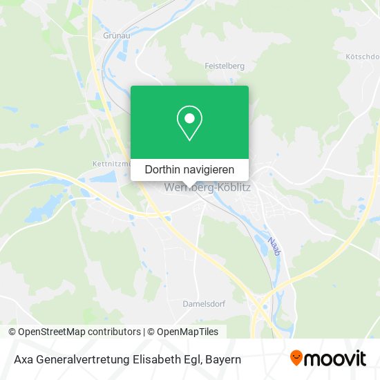 Axa Generalvertretung Elisabeth Egl Karte