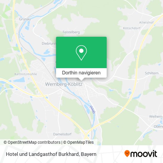 Hotel und Landgasthof Burkhard Karte