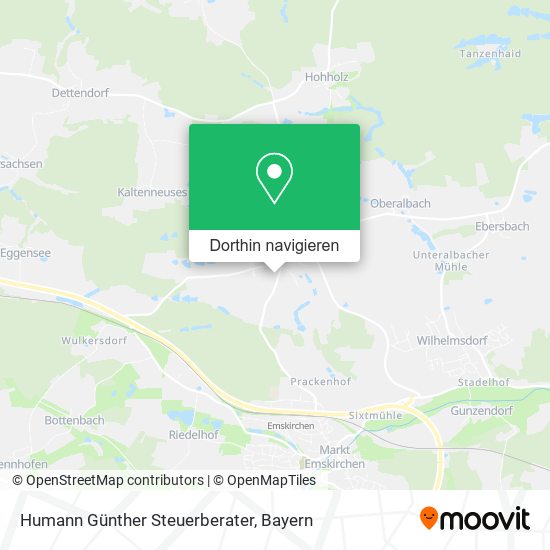 Humann Günther Steuerberater Karte
