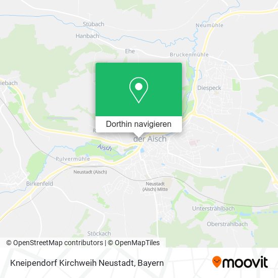 Kneipendorf Kirchweih Neustadt Karte