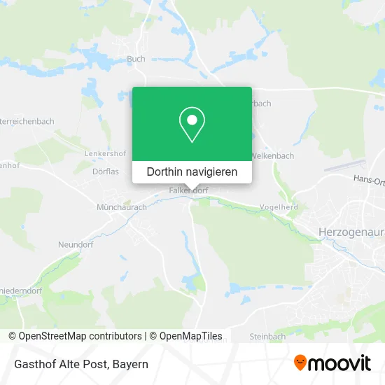 Gasthof Alte Post Karte