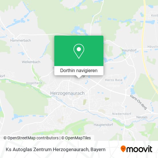 Ks Autoglas Zentrum Herzogenaurach Karte