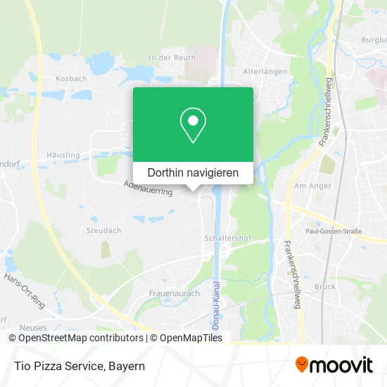 Tio Pizza Service Karte