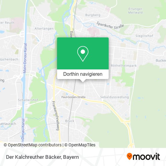 Der Kalchreuther Bäcker Karte