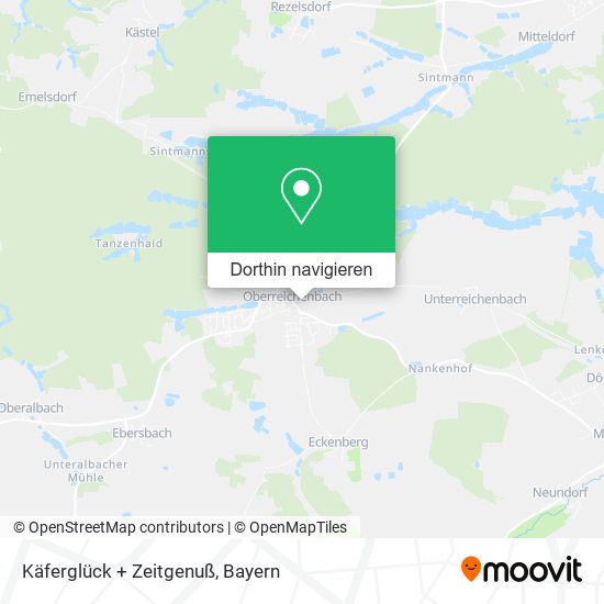Käferglück + Zeitgenuß Karte