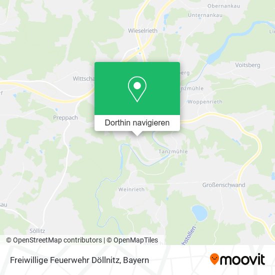 Freiwillige Feuerwehr Döllnitz Karte