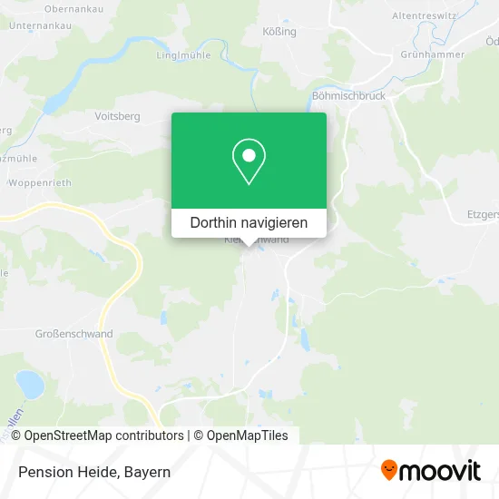 Pension Heide Karte