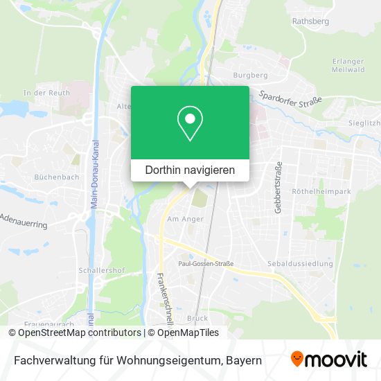 Fachverwaltung für Wohnungseigentum Karte