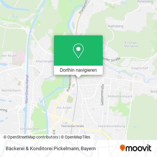 Bäckerei & Konditorei Pickelmann Karte