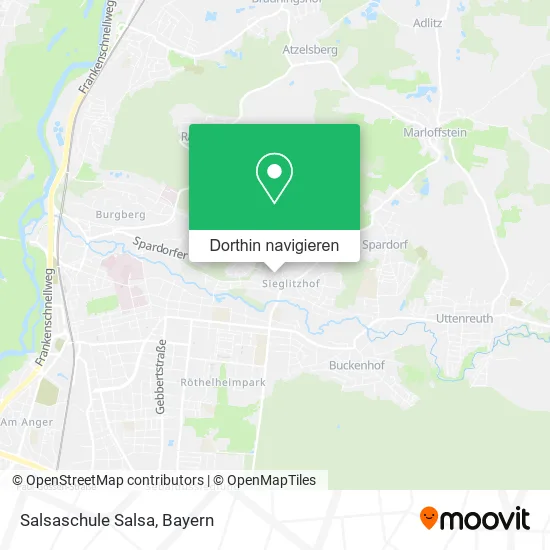 Salsaschule Salsa Karte