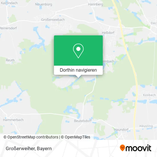 Großerweiher Karte