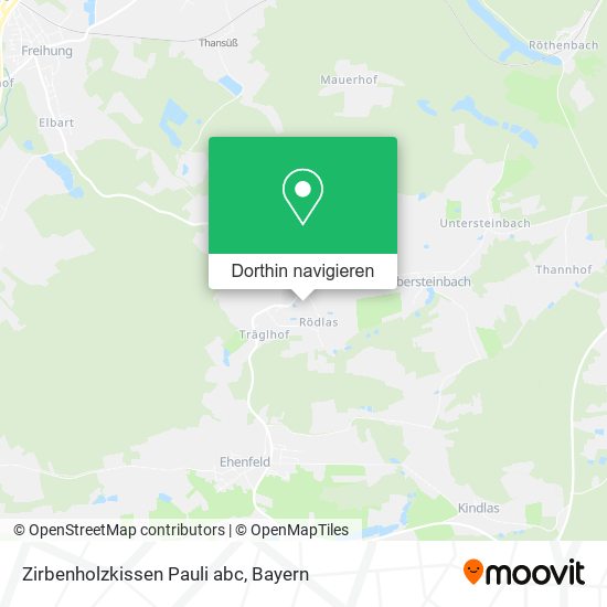 Zirbenholzkissen Pauli abc Karte