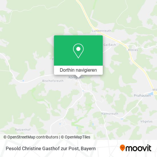 Pesold Christine Gasthof zur Post Karte