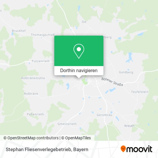 Stephan Fliesenverlegebetrieb Karte