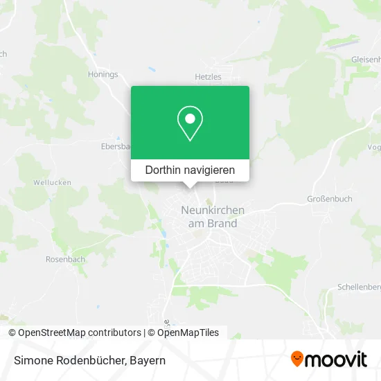 Simone Rodenbücher Karte