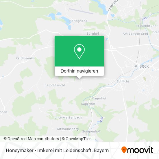 Honeymaker - Imkerei mit Leidenschaft Karte