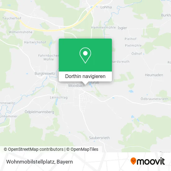 Wohnmobilstellplatz Karte