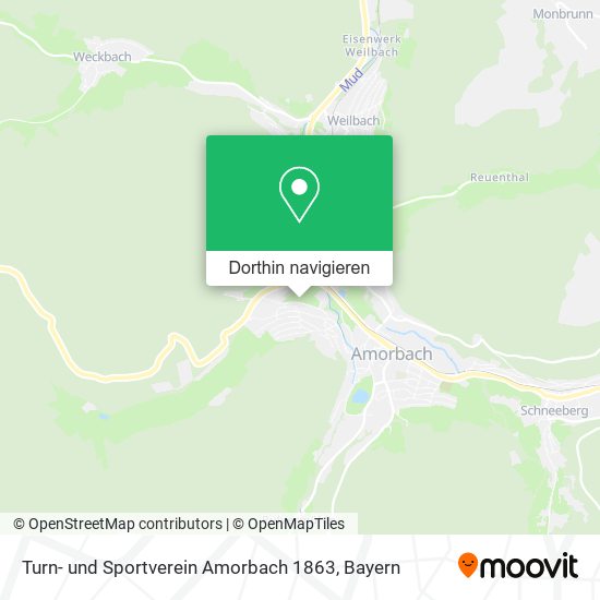 Turn- und Sportverein Amorbach 1863 Karte