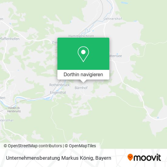 Unternehmensberatung Markus König Karte