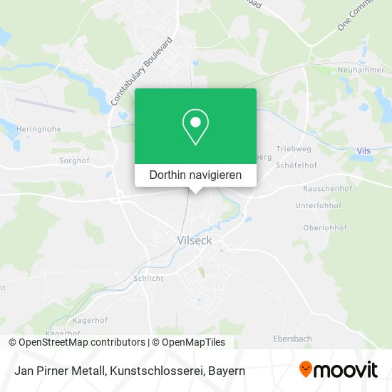 Jan Pirner Metall, Kunstschlosserei Karte
