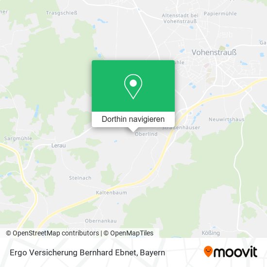Ergo Versicherung Bernhard Ebnet Karte