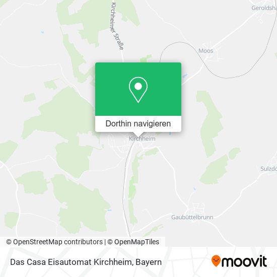 Das Casa Eisautomat Kirchheim Karte