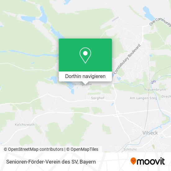 Senioren-Förder-Verein des SV Karte