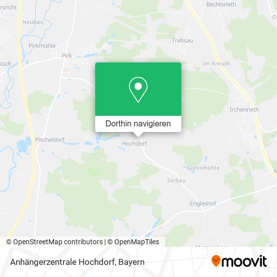 Anhängerzentrale Hochdorf Karte