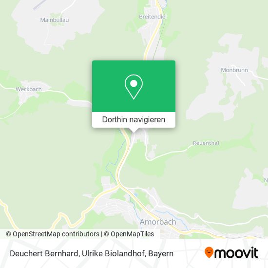 Deuchert Bernhard, Ulrike Biolandhof Karte