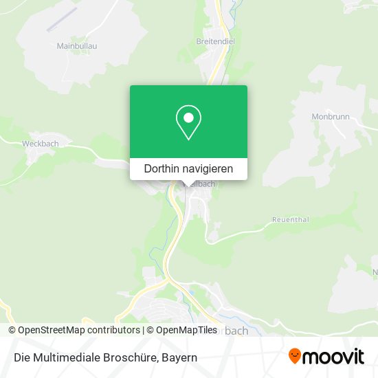 Die Multimediale Broschüre Karte