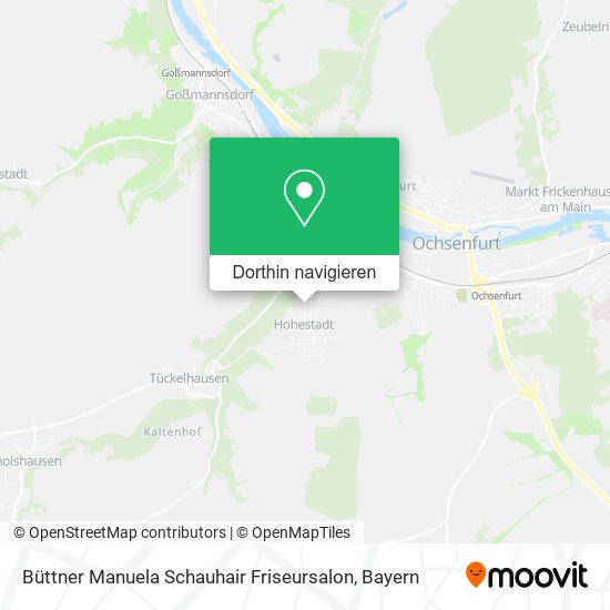Büttner Manuela Schauhair Friseursalon Karte