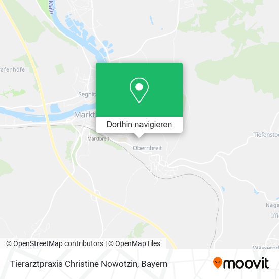 Tierarztpraxis Christine Nowotzin Karte